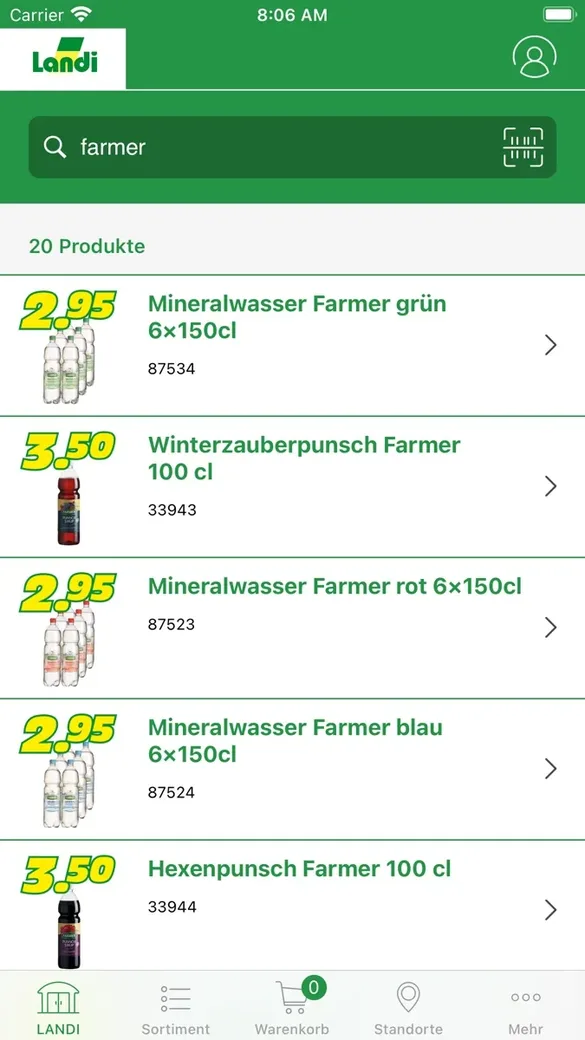 LANDI Shop – Screenshot 3