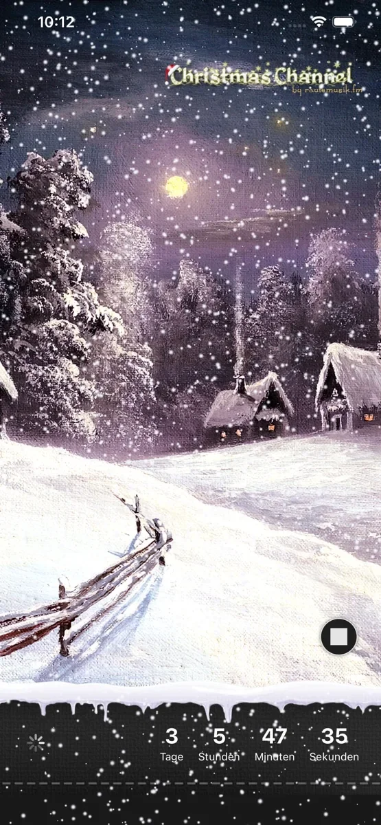 Screenshot Christmas Radio