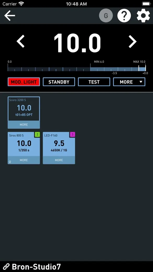 BronControl – Screenshot 1
