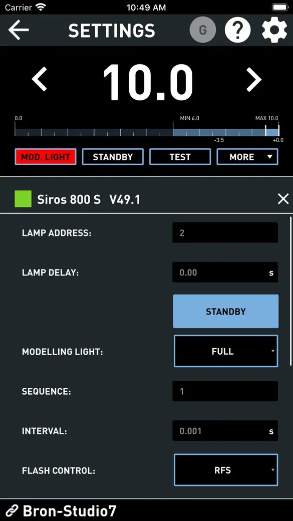 BronControl – Screenshot 3