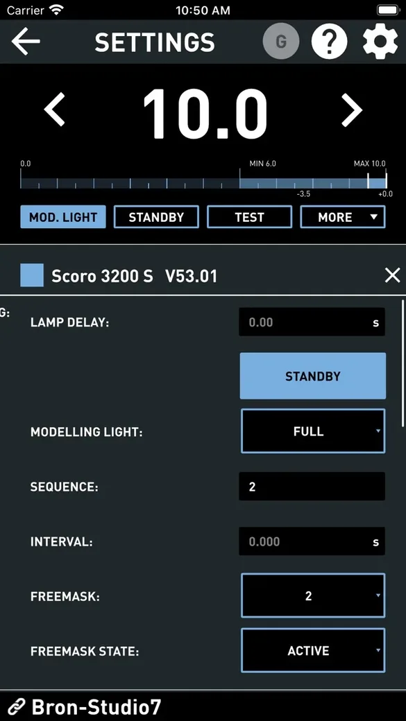 BronControl – Screenshot 4