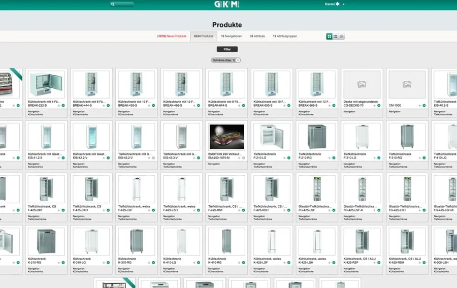 Screenshot GKM PIM