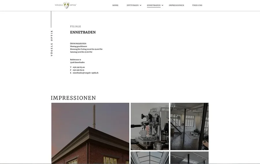 Screenshot Vögele Optik